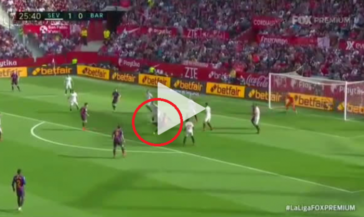 ZNAKOMITY gol Messiego na 1:1 w meczu z Sevillą [VIDEO]